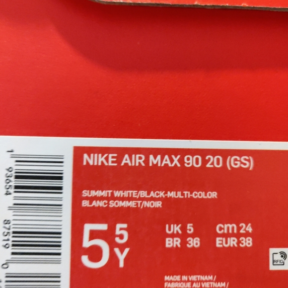 New in box Nike air Max tie dye sz 7 - Picture 8 of 9